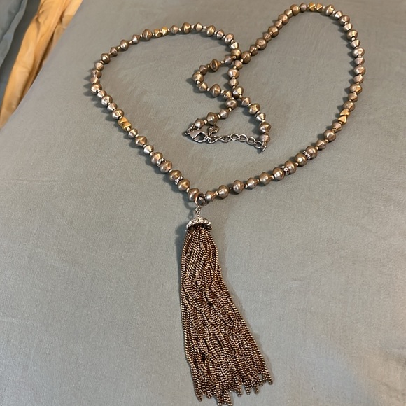 Stella & Dot Milana Tassel pendant - Picture 2 of 14